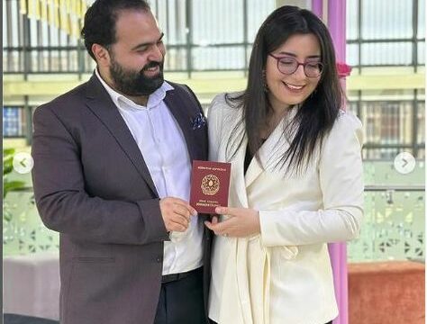 Xalq artistinin oğlunun nikahından görüntülər