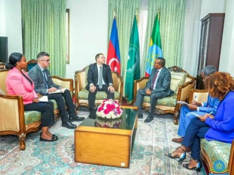 Azərbaycanın Efiopiyadakı yeni səfiri etimadnaməsini təqdim etdi