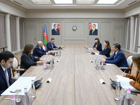 Baş nazir UNICEF-in Avropa və Mərkəzi Asiya üzrə regional direktoru ilə görüşüb