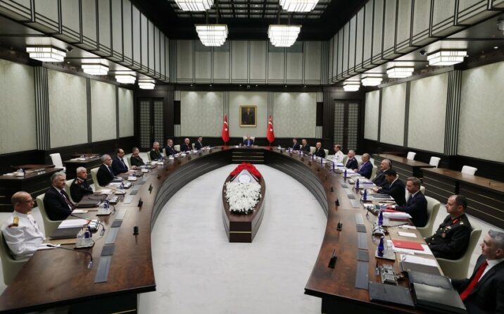 Ərdoğanın sədrliyi ilə Təhlükəsizlik Şurasının iclası keçiriləcək