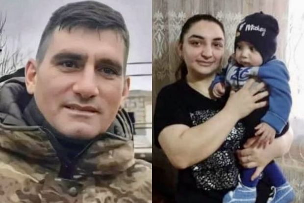 Şəhidin qətlə yetirilən arvadının ailəsi fəryad etdi