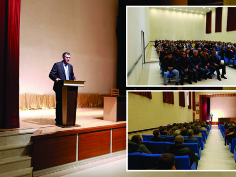 Qüdrət Həsənquliyev Culfada seçicilərlə görüşüb