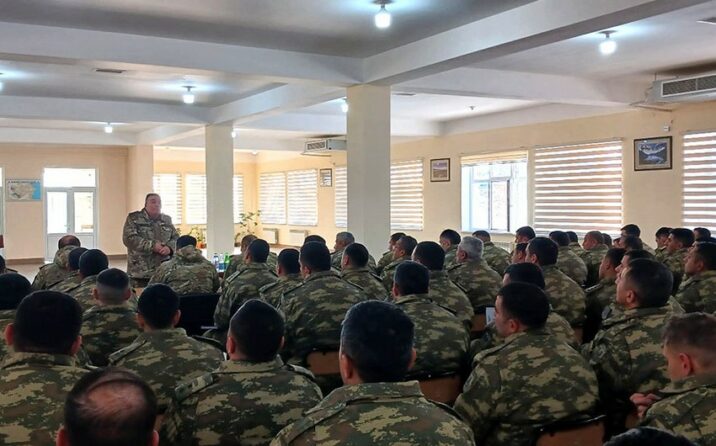Hərbi qulluqçuların mənəvi-psixoloji hazırlığı daim yüksək səviyyədə saxlanılır