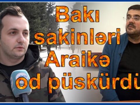 “Araik qələt eləyir!” – Arutyunyanın seçkidə iştirak istəyinə Bakı sakinlərindən REAKSİYA
