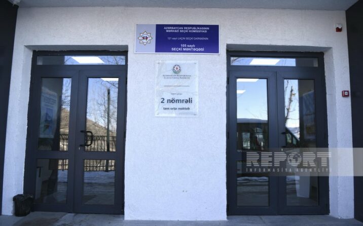 Laçında 5 məntəqədə prezident seçkiləri üzrə səsvermə keçirilir