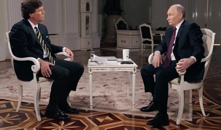 Putin Ukraynada müharibə başlayandan sonra Qərbdən olan jurnalistə ilk böyük müsahibə verib