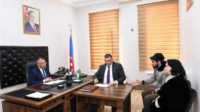 Rövşən Rzayev vətəndaşların növbəti qəbulunu keçirib – FOTOLAR