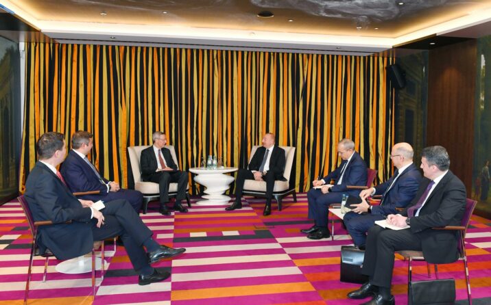 Azərbaycan lideri ilə Almaniyanın Şərqi Biznes Assosiasiyasının icraçı direktorunun görüşü olub