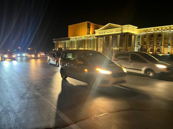 Naxçıvanda İlham Əliyevə dəstək yürüşü keçirilir