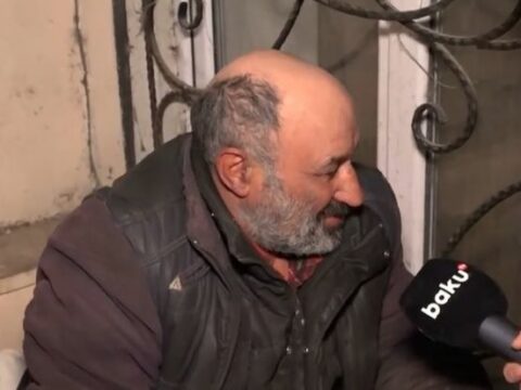 Dövlət qurumları küçədə qalan şəxslərə baş çəkdi