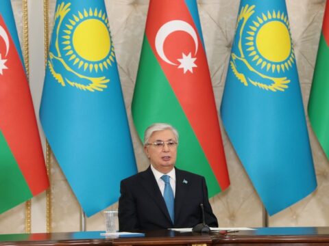 Qazaxıstanla Azərbaycan arasında gələcək əməkdaşlığa böyük nikbinliklə baxıram