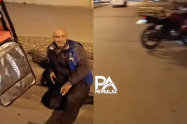 Bakıda dəhşətli qəza: Avtomobil yaşlı kişini sürüyərək yolun kənarına atdı