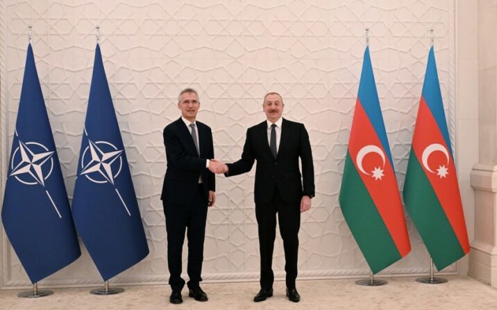 Azərbaycan Prezidenti və NATO-nun Baş katibi mətbuata bəyanatla çıxış edirlər