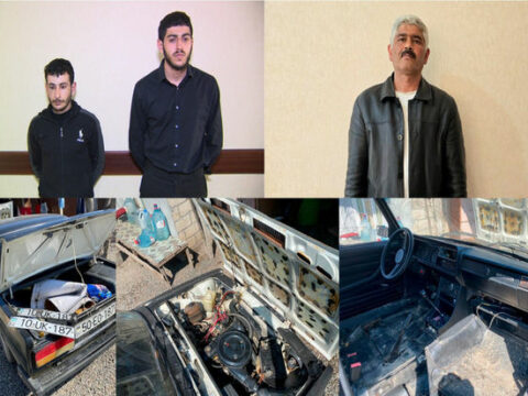 Bakıda oğurladıqları avtomobili Ağcabədiyə aparan şəxslər tutuldular