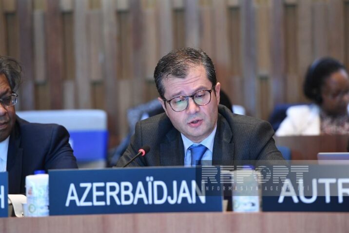 UNESCO İcraiyyə Şurasının sessiyasında Azərbaycanın bəyanatı səsləndirilib