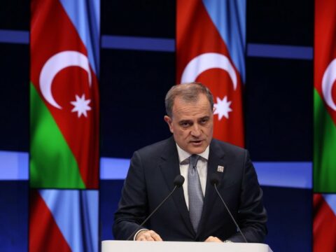 Ceyhun Bayramov Nüvə Enerjisi Sammitində çıxış edib