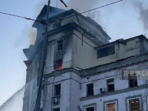 Kiyevə növbəti irimiqyaslı raket hücumunun nəticələri