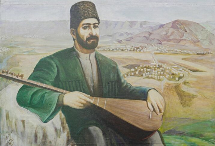 Sazı solaxay çalan Dədə Ələsgər