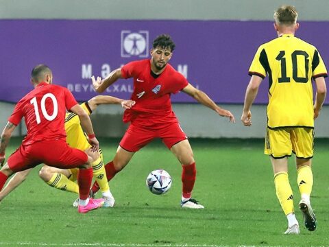 U-21 millimiz 5-ci oyununda 5 qol buraxdı – VİDEO