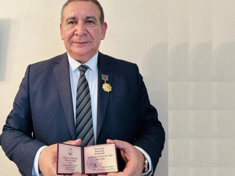 Rəşad Məcid təltif edildi