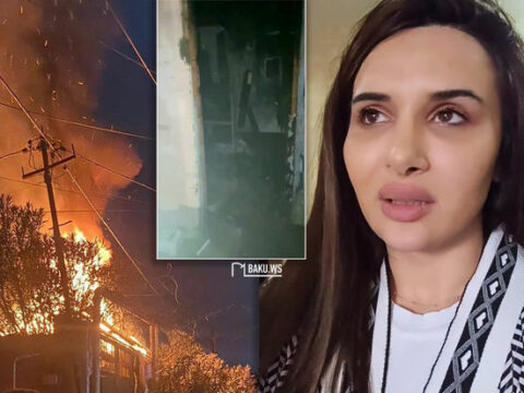 Azərbaycanda aparıcının evini yandırıblar? – DİN-dən RƏSMİ CAVAB + FOTO/VİDEO