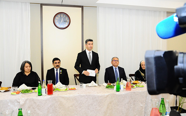 Naftalanda şəhid ailələri və qazilər üçün iftar süfrəsi açılıb