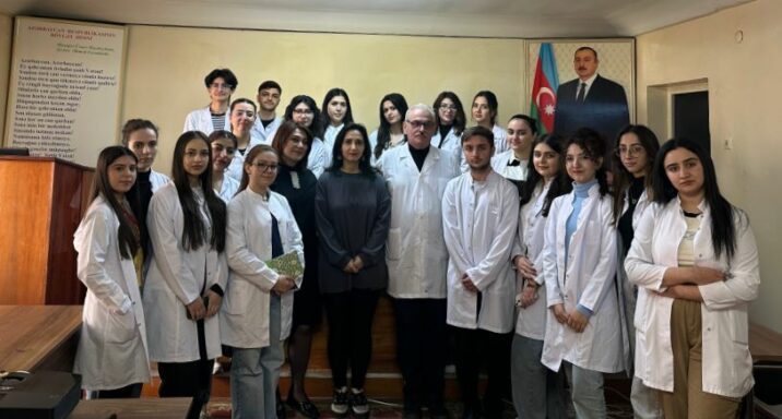 BDU-nun SABAH qruplarının tələbələri Fiziologiya İnstitutunda infosessiyada