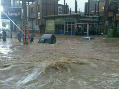 Cənibi Azərbaycanda sel hərəkəti iflic etdi