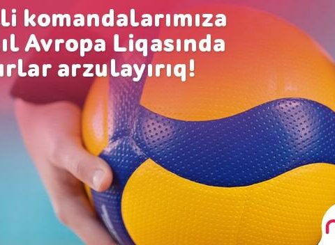 “Nar” voleybol üzrə milli komandalarımıza uğurlar arzulayır!