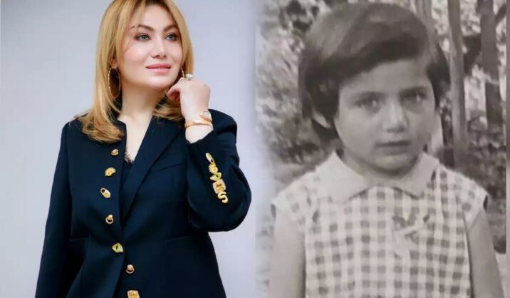 İş xanımı Ruhiyyə Əliyeva uşaqlıq fotolarını paylaşıb.