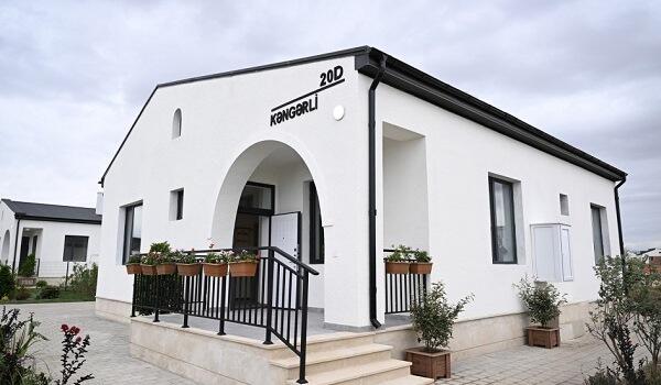 Kəngərli kəndinə növbəti köç karvanı yola salındı Kəngərli kəndinə növbəti köç karvanı yola salındı