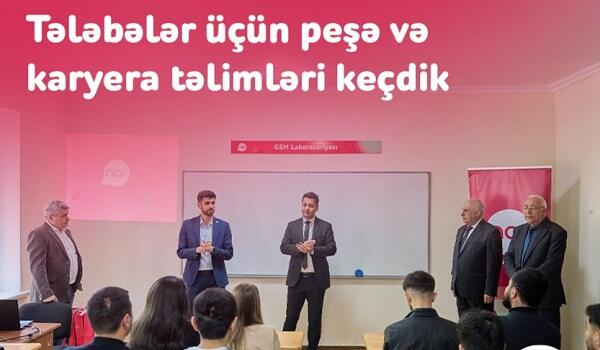 “Nar”ın dəstəyi ilə tələbələr üçün təlimlər keçirildi “Nar”ın dəstəyi ilə tələbələr üçün təlimlər keçirildi