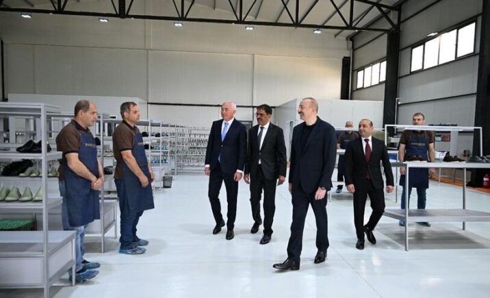 İlham Əliyev Laçında açılışlar etdi- Fotolar