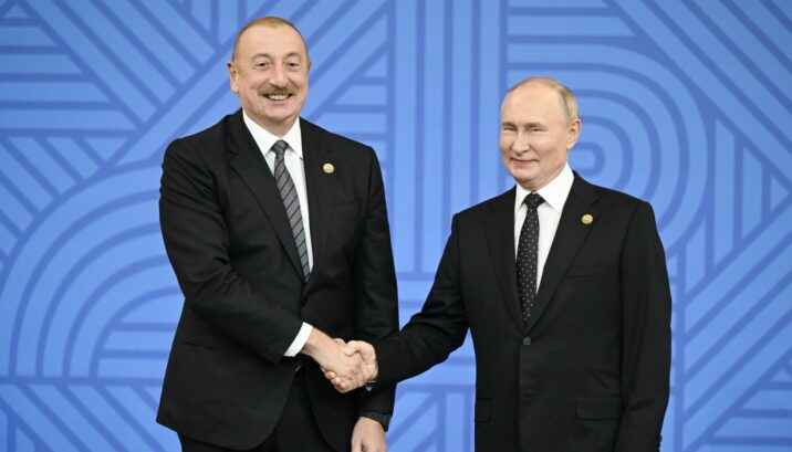 İlham Əliyev Vladimir Putini təbrik etdi