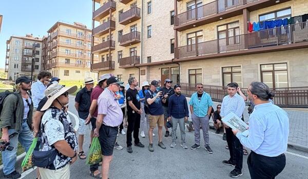 Xarici səyyahlar Cəbrayılda – Foto