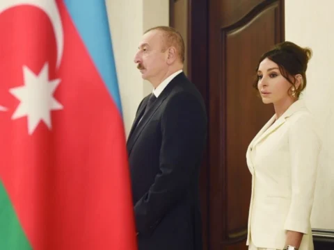 Prezident və birinci xanım Ağdərə sakinləri ilə görüşdülər