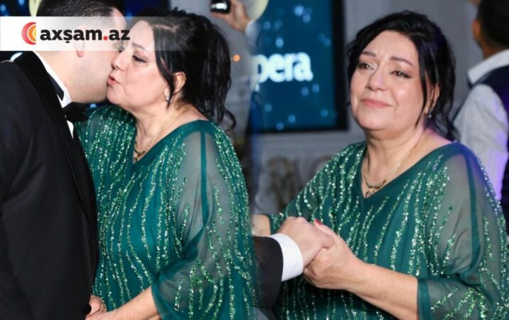 Oğlunun toyunda kövrəldi – Fotolar