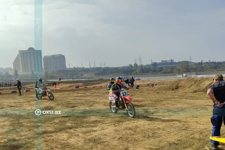 Bakıda Zəfər Gününə həsr olunan motokross çempionatı keçirilir
