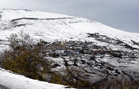 Bu ərazilərə qar yağdı