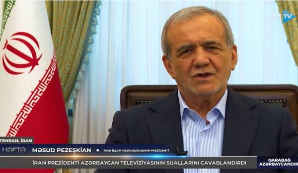Pezeşkian milli müqavimət yürüşünə qatıldı – Foto