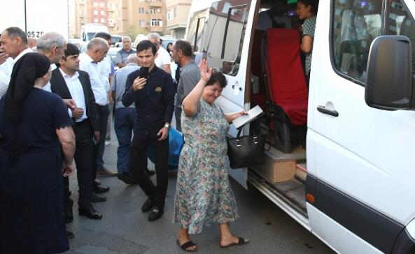 Cəbrayılın bu kəndinə növbəti köç karvanı yola salındı