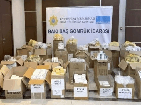 Anbardan 251 adda qanunsuz dərman aşkarlandı – Foto