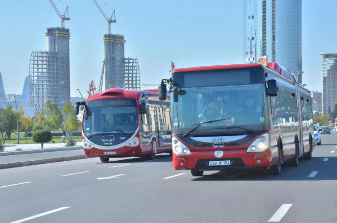 Bakıda onlar üçün pulsuz avtobus fəaliyyətə başladı