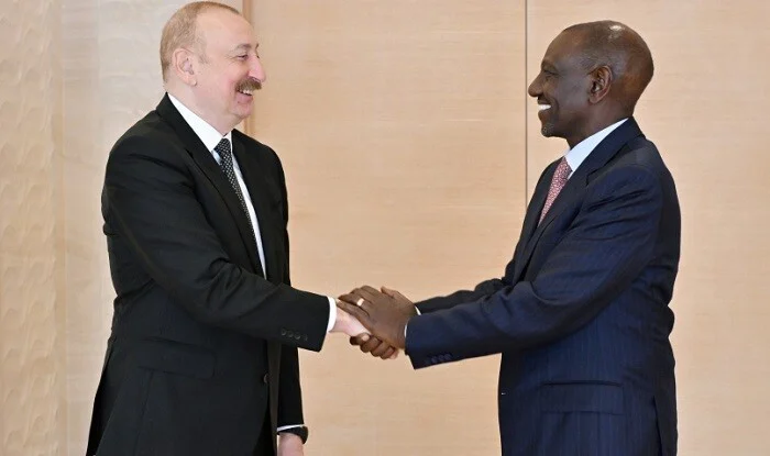 İlham Əliyev Keniya prezidentini qəbul etdi