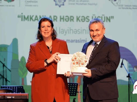 “Nar” bu layihənin bağlanış mərasimində iştirak etdi