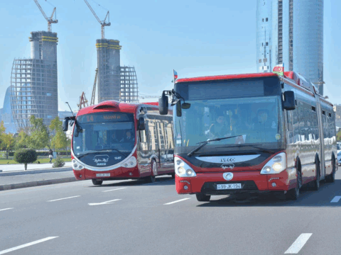 Bakıda 7 avtobusun hərəkət istiqaməti dəyişdirildi