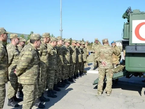 Hərbi vəzifələrin təlim toplanışı başa çatdı
