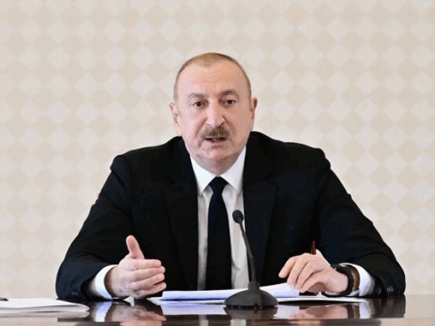 İlham Əliyev konfrans iştirakçılarına müraciət etdi