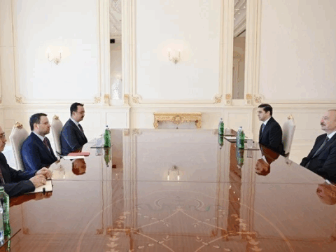 lham Əliyev Türkiyənin ədliyyə nazirini qəbul etdi