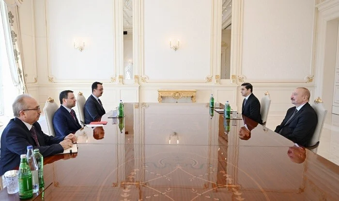 lham Əliyev Türkiyənin ədliyyə nazirini qəbul etdi